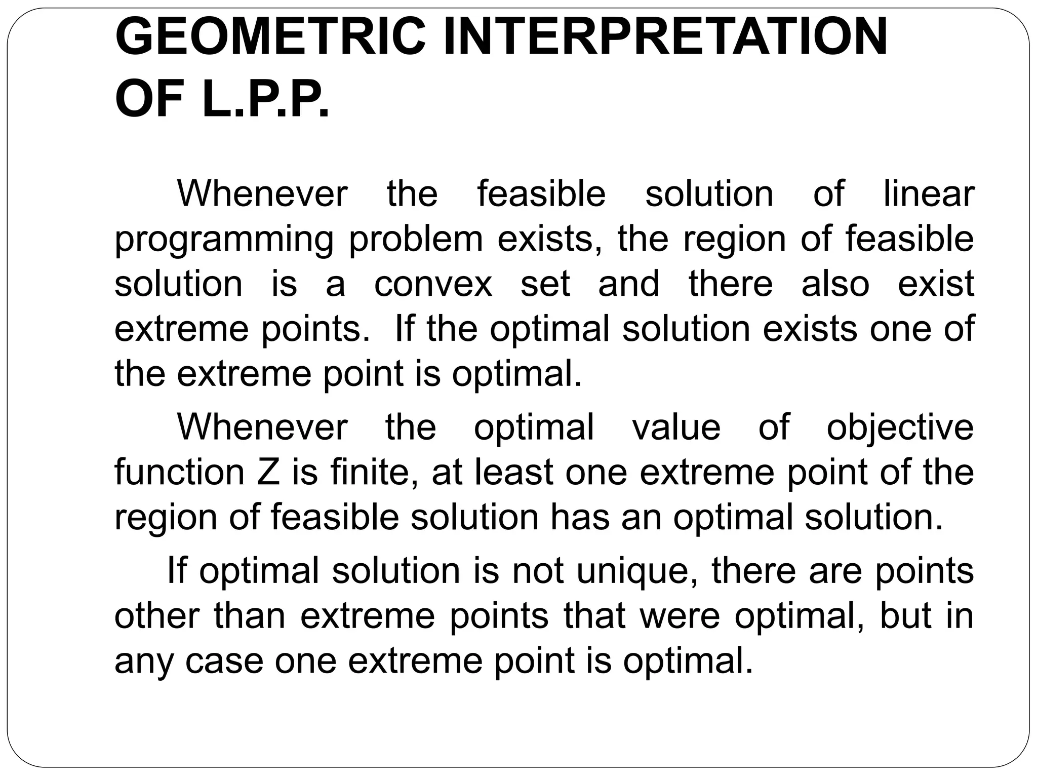 Linear Programming Problem | PPTX