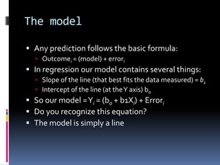 Linear regression | PPT