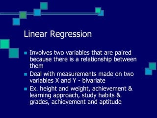 Linear regression | PPT