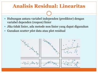 Statistik Industri - Regresi Linier Sederhana - Linear Regression | PPTX