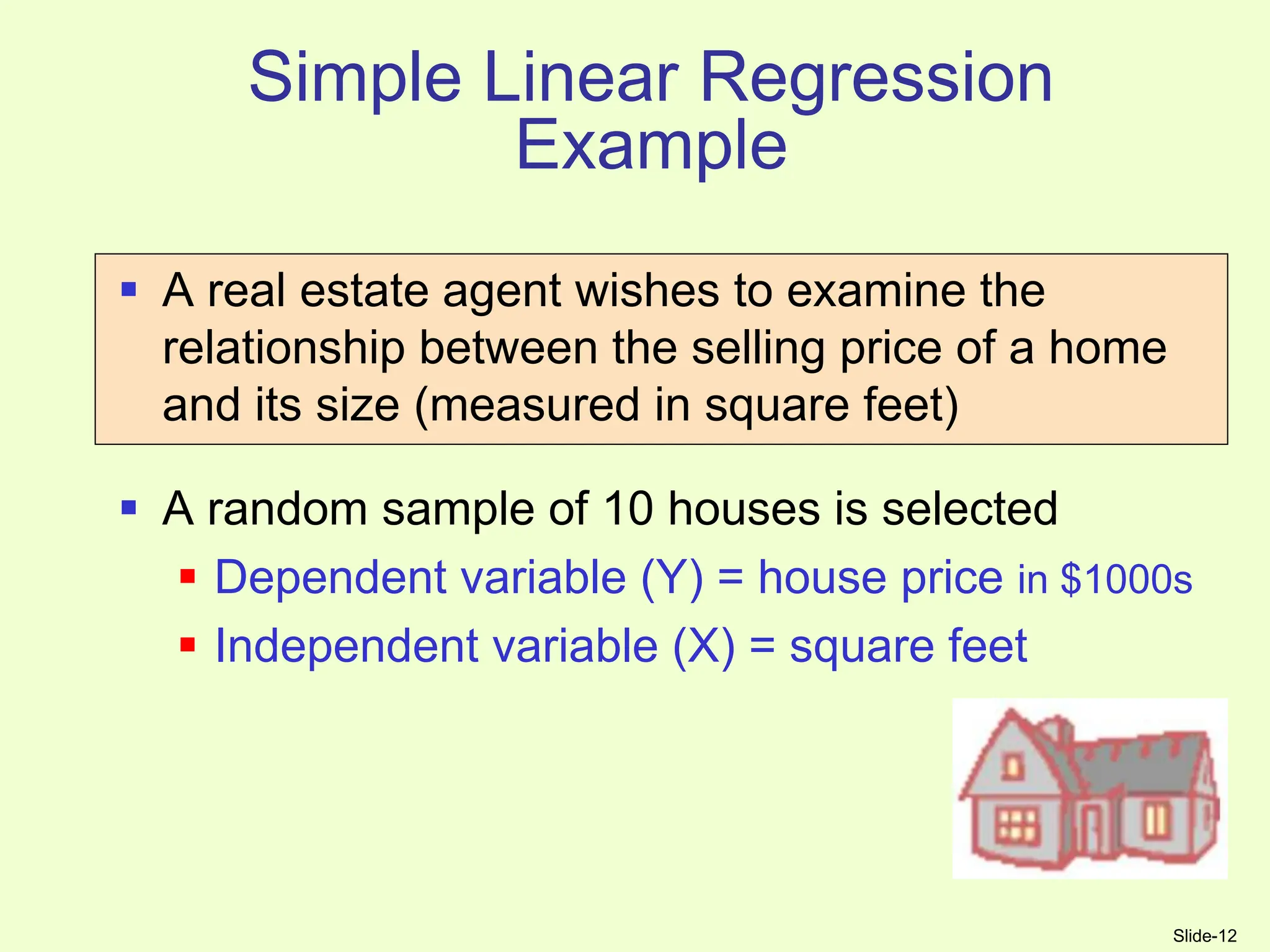 linear Regression, multiple Regression and Annova | PPT | Houses | Real ...