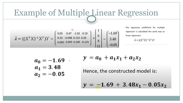 Introduction to Linear Regression- Simple and First Algorithm in ML | PPTX