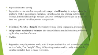 Introduction of Linear Regression (Unit 2).pptx