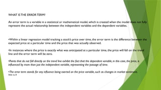 Introduction of Linear Regression (Unit 2).pptx