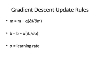 Comprehensive Guide to Linear Regression and Gradient Descent in ...