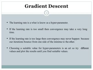 Linear regression in machine learning | PPTX