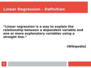 Linear Regression | PPT