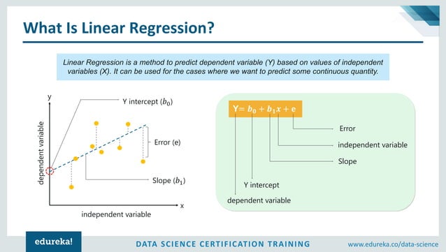 Linear Regression vs Logistic Regression | Edureka | PDF | Computing ...