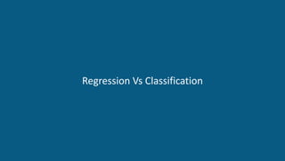 DATA SCIENCE CERTIFICATION TRAINING www.edureka.co/data-science
Regression Vs Classification
 