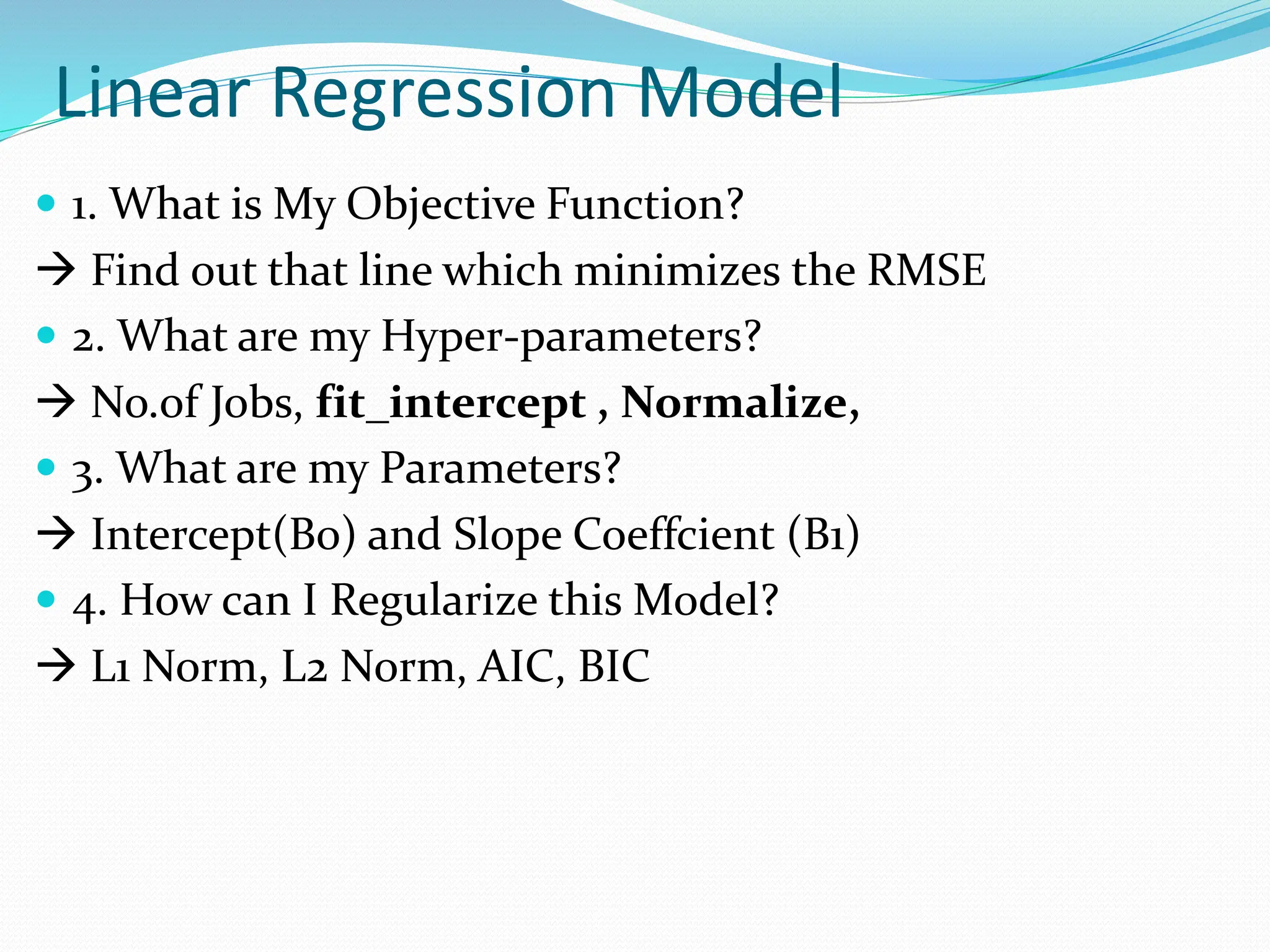 Linear Regression in Machine Learning YLP | PPT