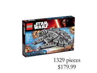 1329 pieces
$179.99
 