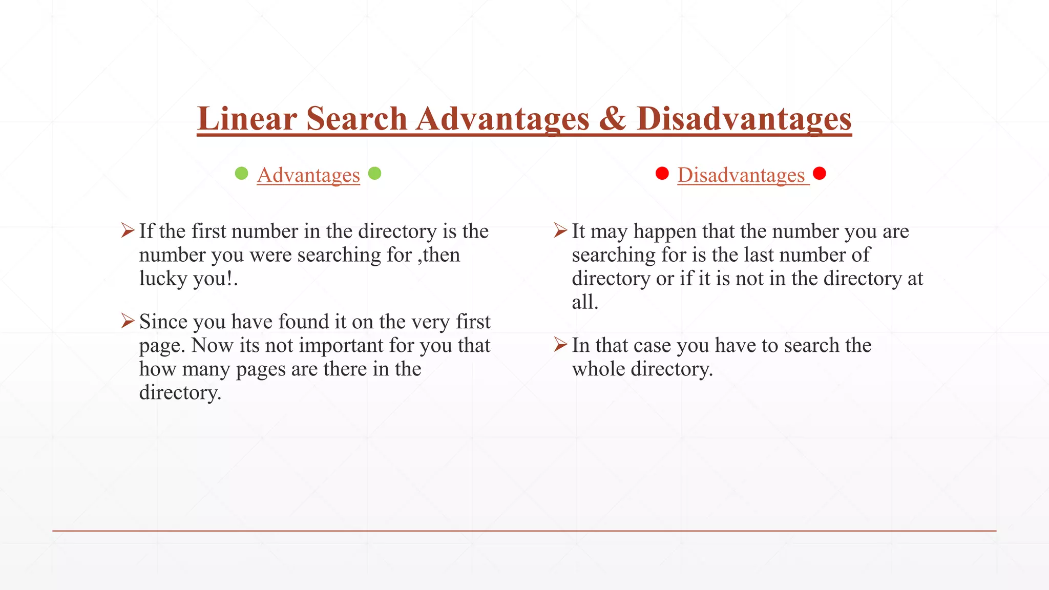 Linear Search in Oops.pptx | Search | Internet