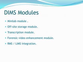 Industry standard file formats.