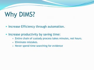 Creates and forces compliance with policies and procedures through automation.