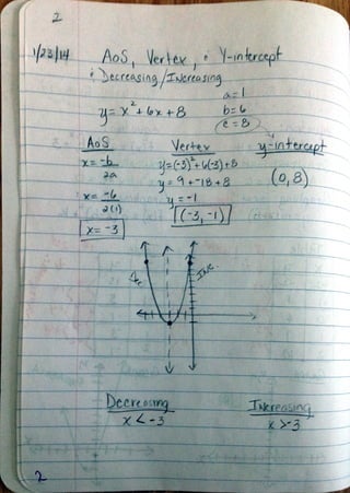 Linear vs. quadratic