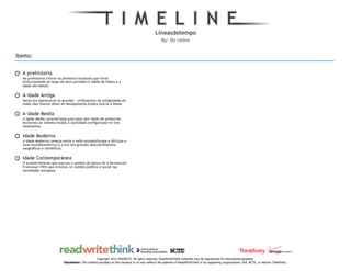 LÍNEAS DO TEMPO (por Alba)