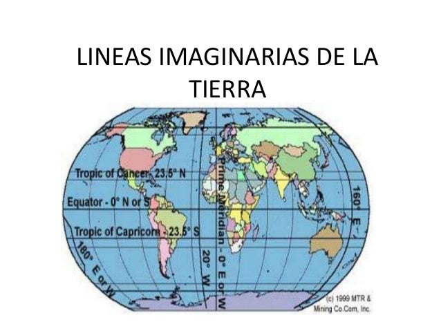 Lineas imaginarias de la tierra