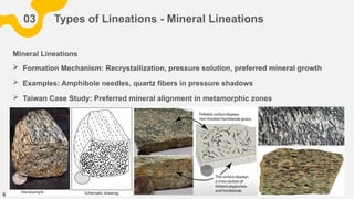 Lineation of Geology - Power Point Slide | PPTX