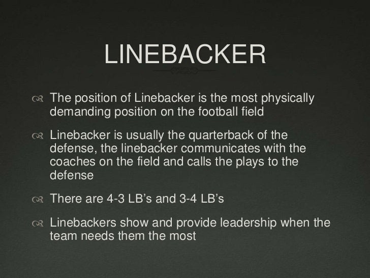 Linebacker