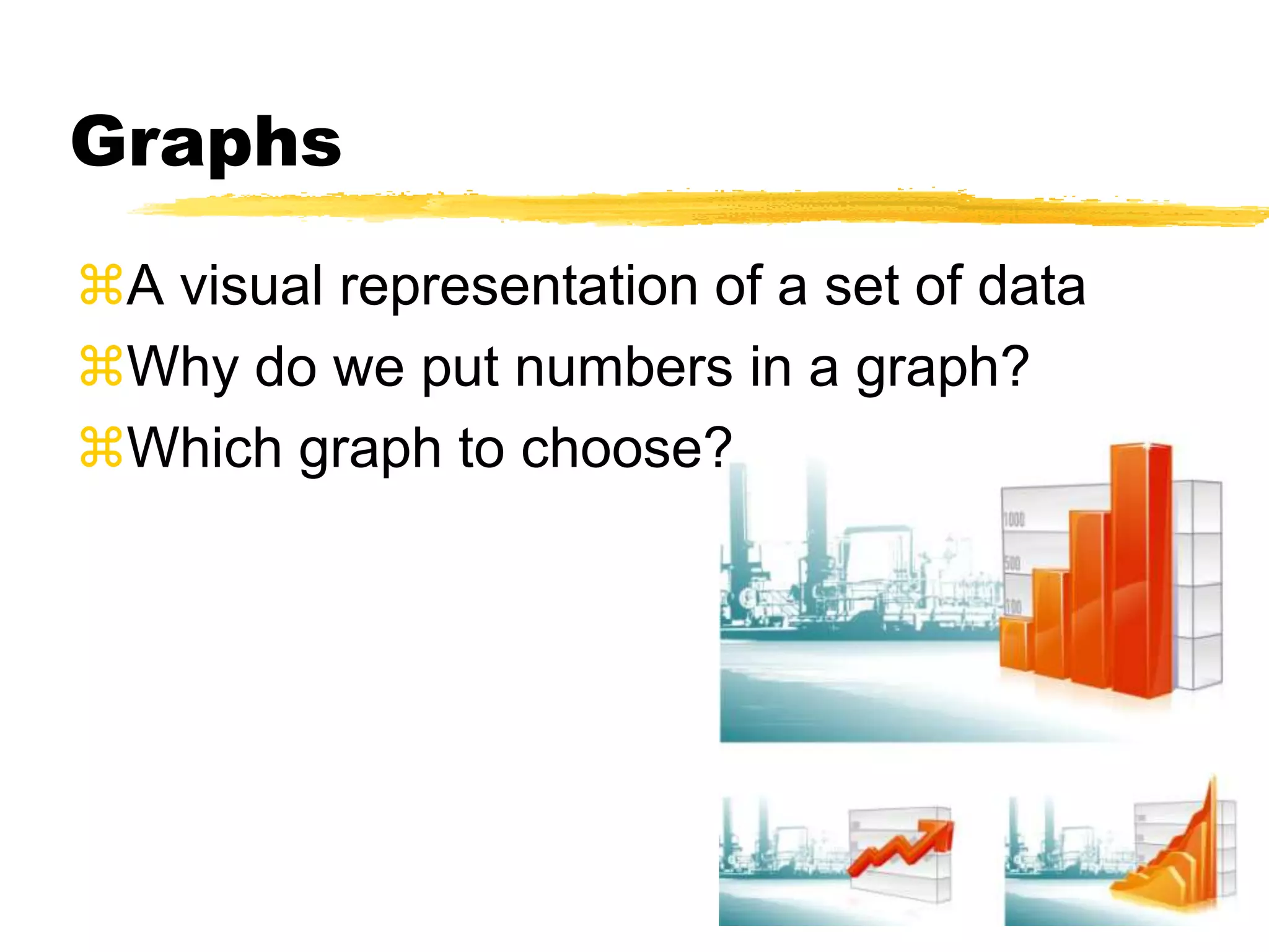 Line & Bar Graphs