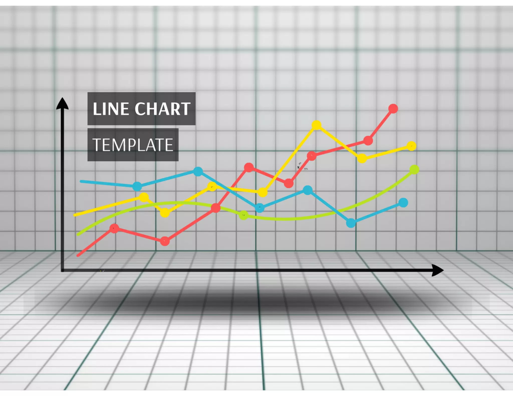 Creative Line Chart Template