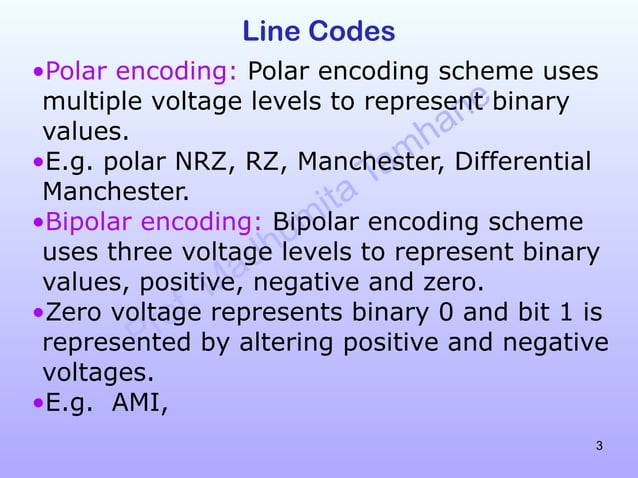 Line codes | PPT