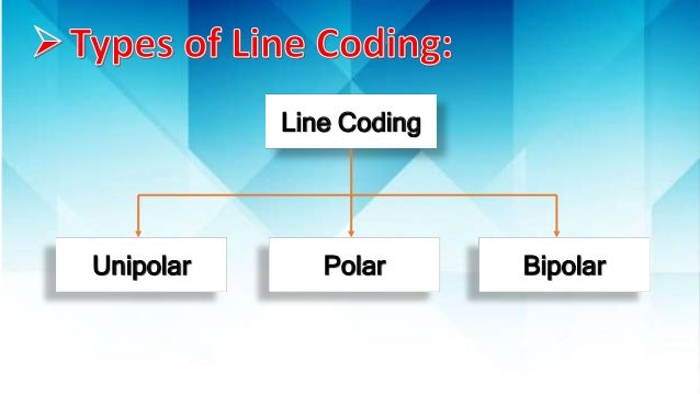 Line coding presentation