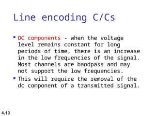 Line Coding Scheme and digital transmission concept | PPT