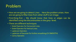 Line detection algorithms | PPTX