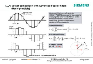 7sd52 Line differential protection 7 sd52x 7sd610. siemens | PPT