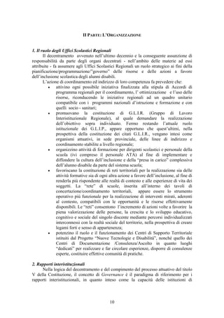 Linee guida per l'integrazione dei disabili - MIUR 2009 | PDF