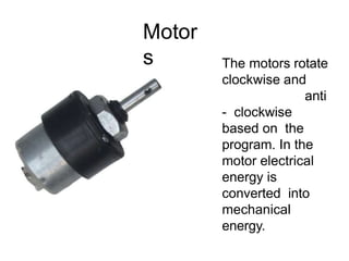Line following robot