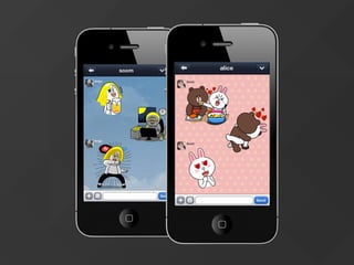 :(
LINE Stickers = NEW WAY OF
COMMUNICATION

-
BEFORE
 