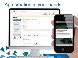 App creation in your hands
 
