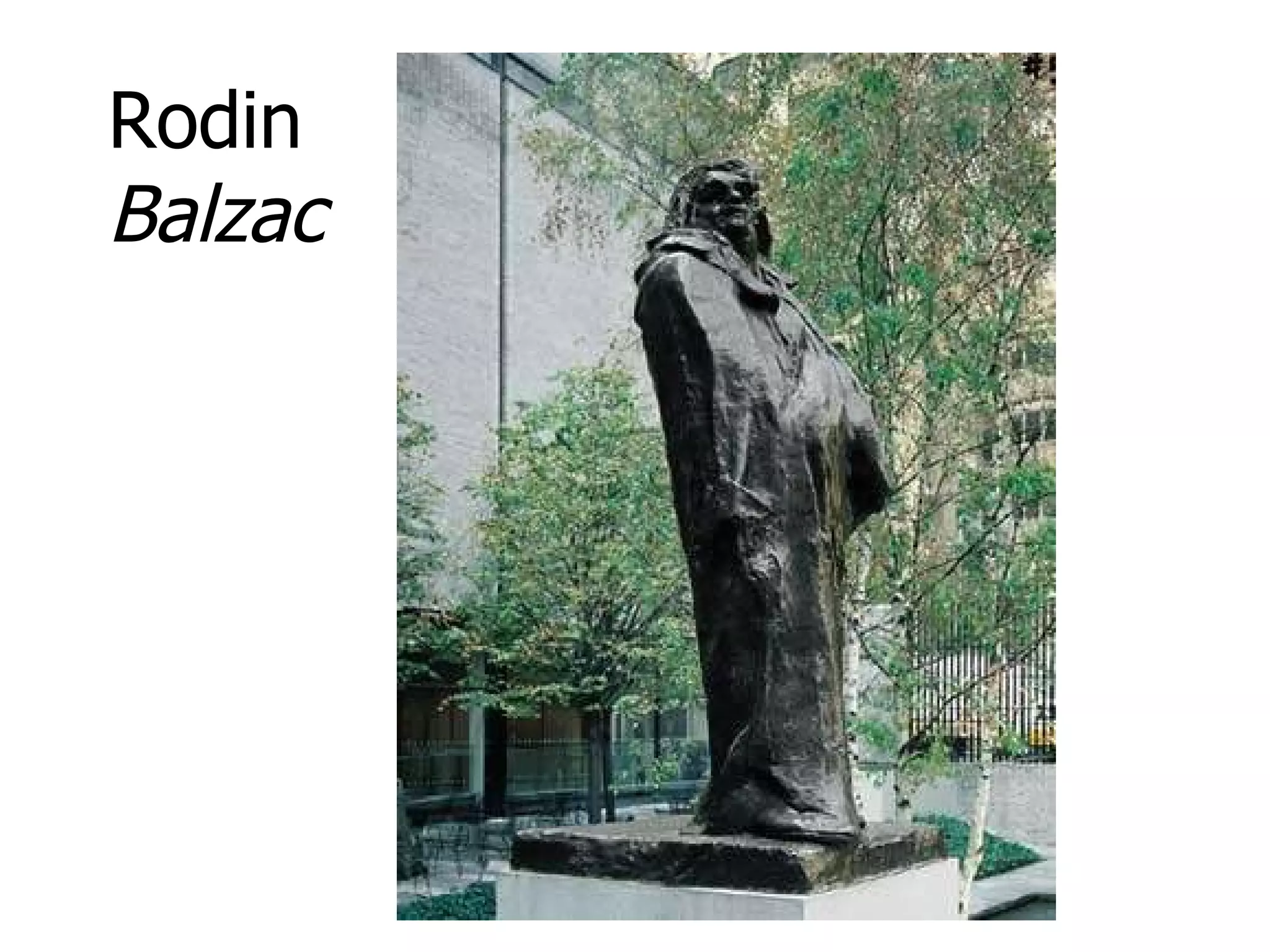 Rodin Balzac 