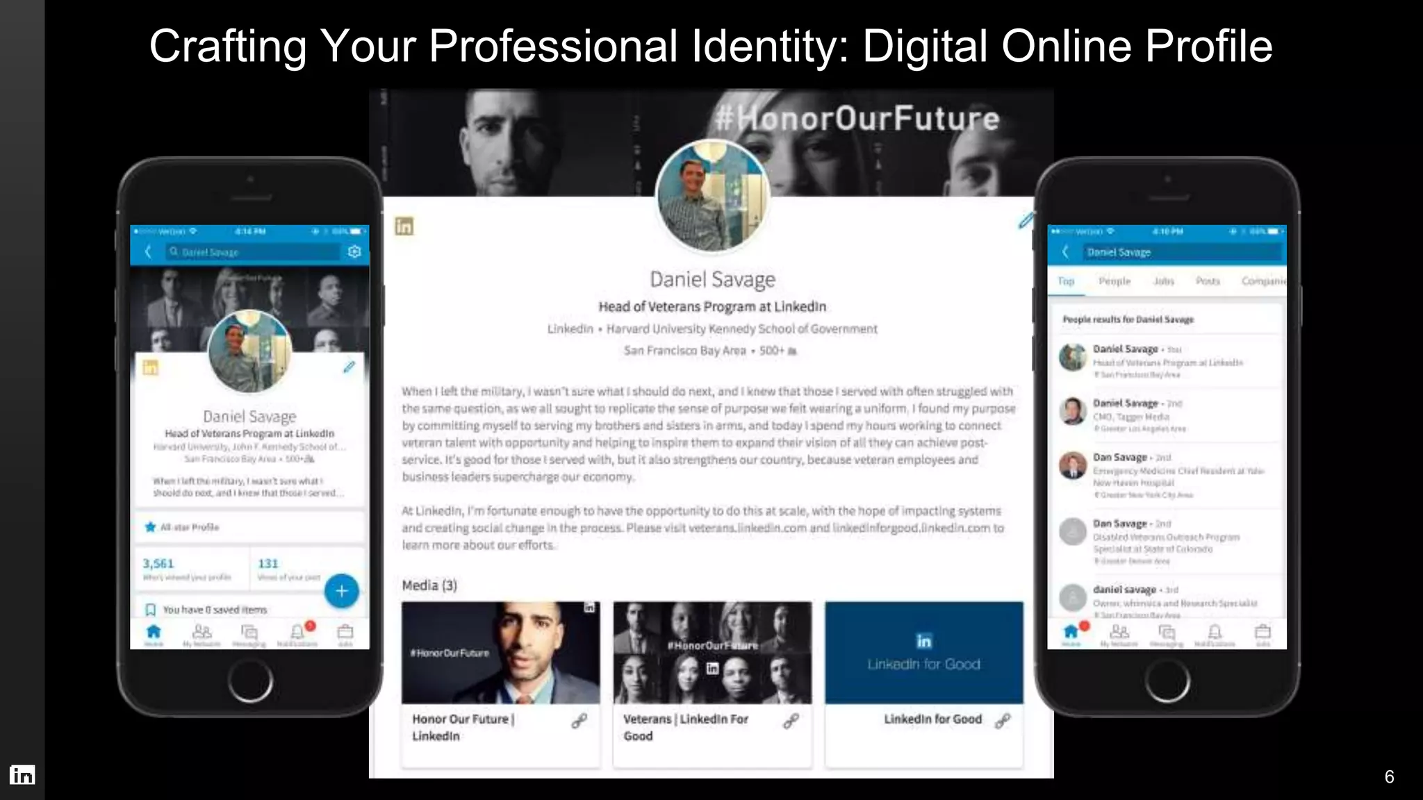 Crafting Your Professional Identity: Digital Online Profile
6
 