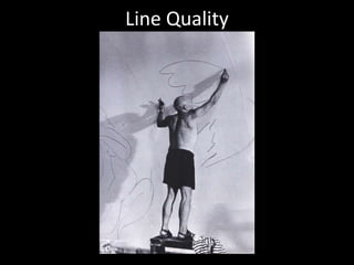 Line Quality, Mark-Making, and Value | PPTX