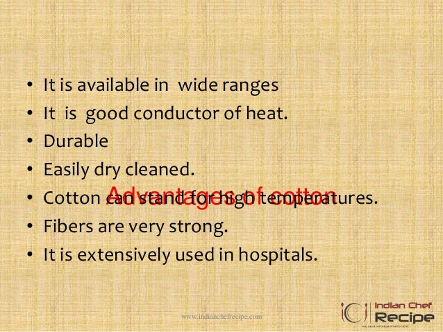 advantages of linen