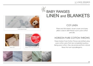 Linen Basic Range Linen Drawer Digital Catalogue | PDF