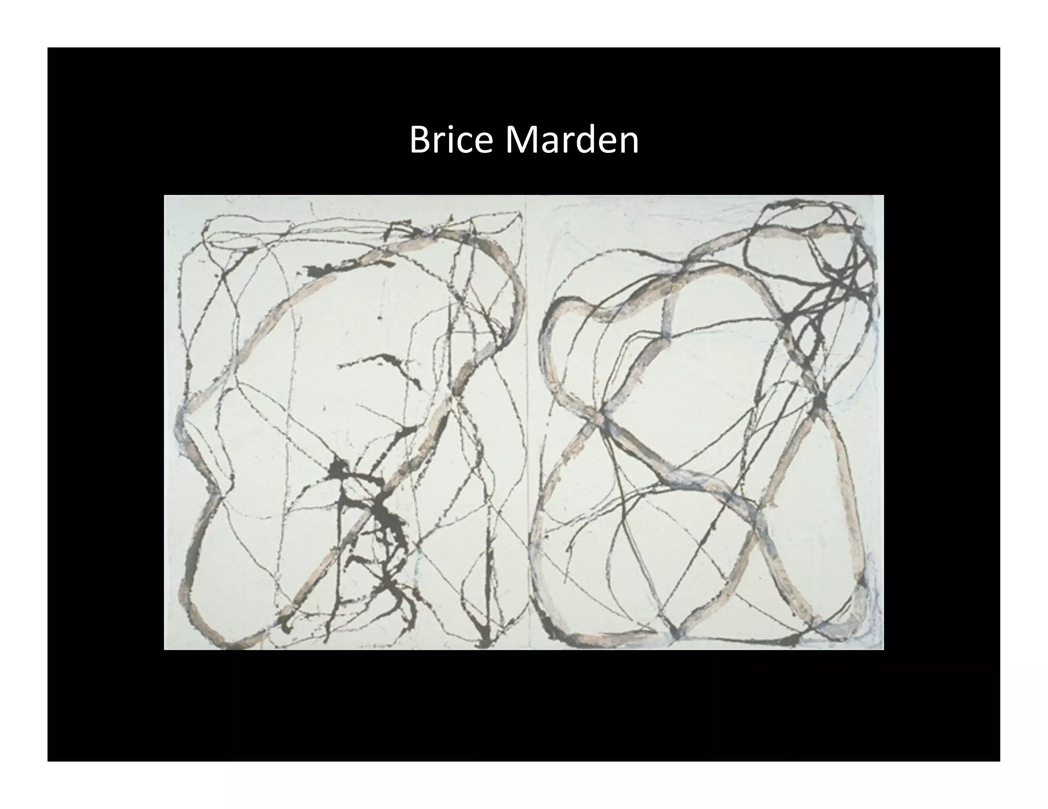 Brice Marden 
 