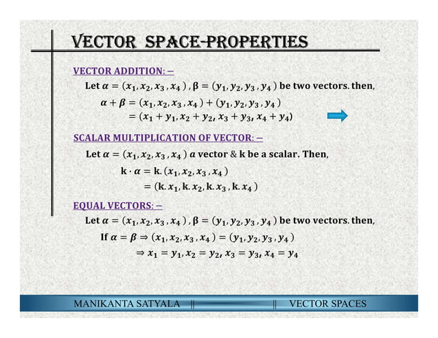 Liner algebra-vector space-1 introduction to vector space and subspace ...