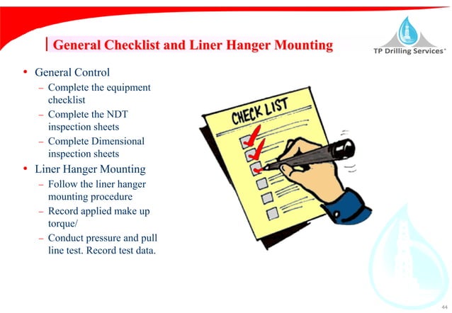 Liner hanger design and operations | PPT