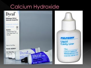 liners, Bases and varnish information dental | PPTX