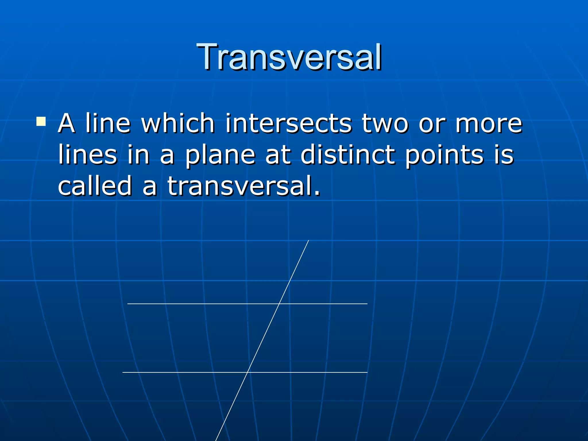 Lines and angles PPT
