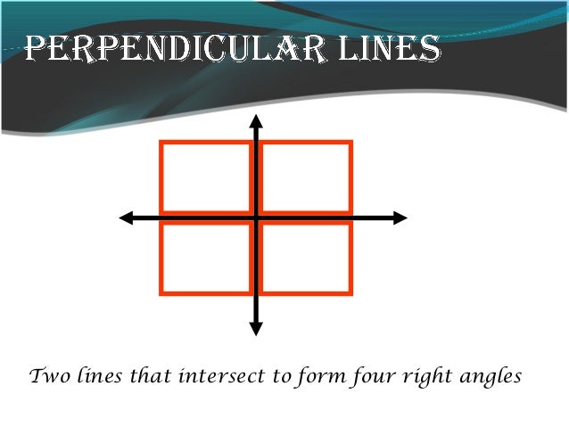 lines and angles for class 7 8 9 lines that intersect and form right angles