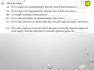 LINES AND ANGLES | PPTX