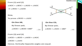Lines and angles [cbse 9 maths] | PPTX