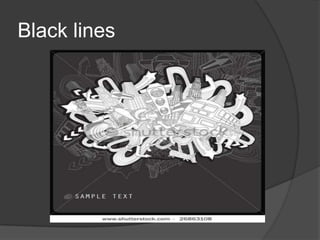 Black lines