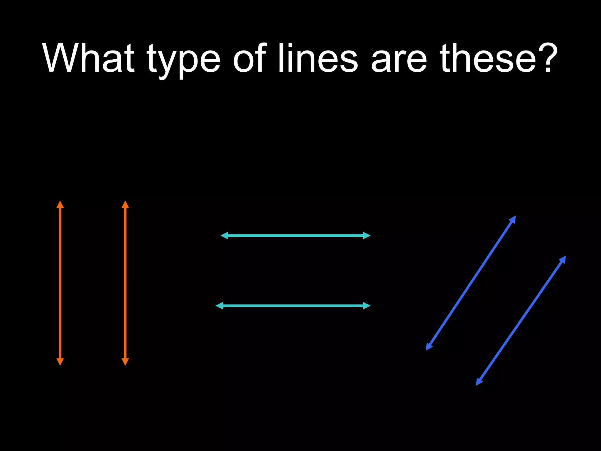 What type of lines are these?