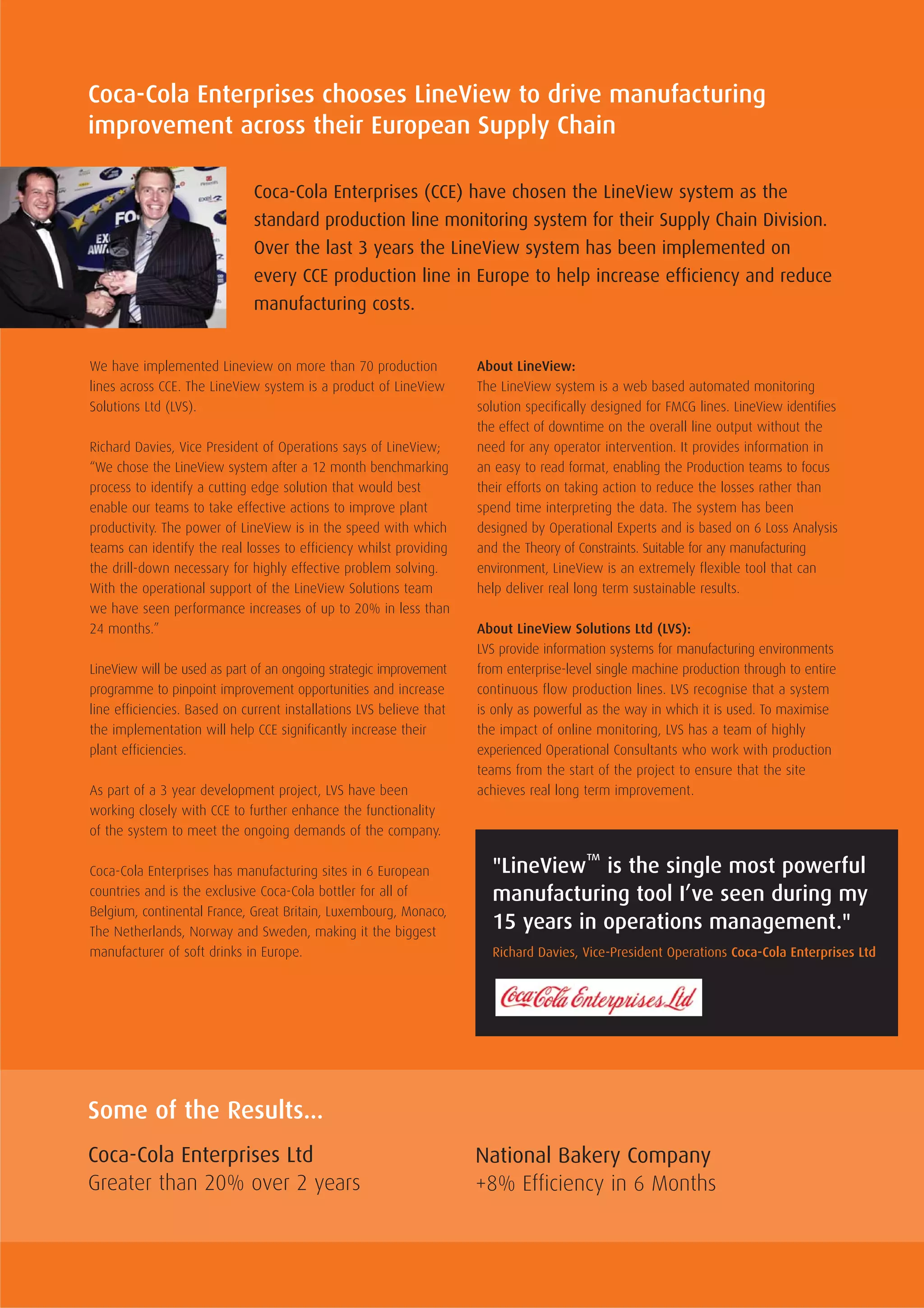 LineView > Real-time manufacturing intelligence | PDF